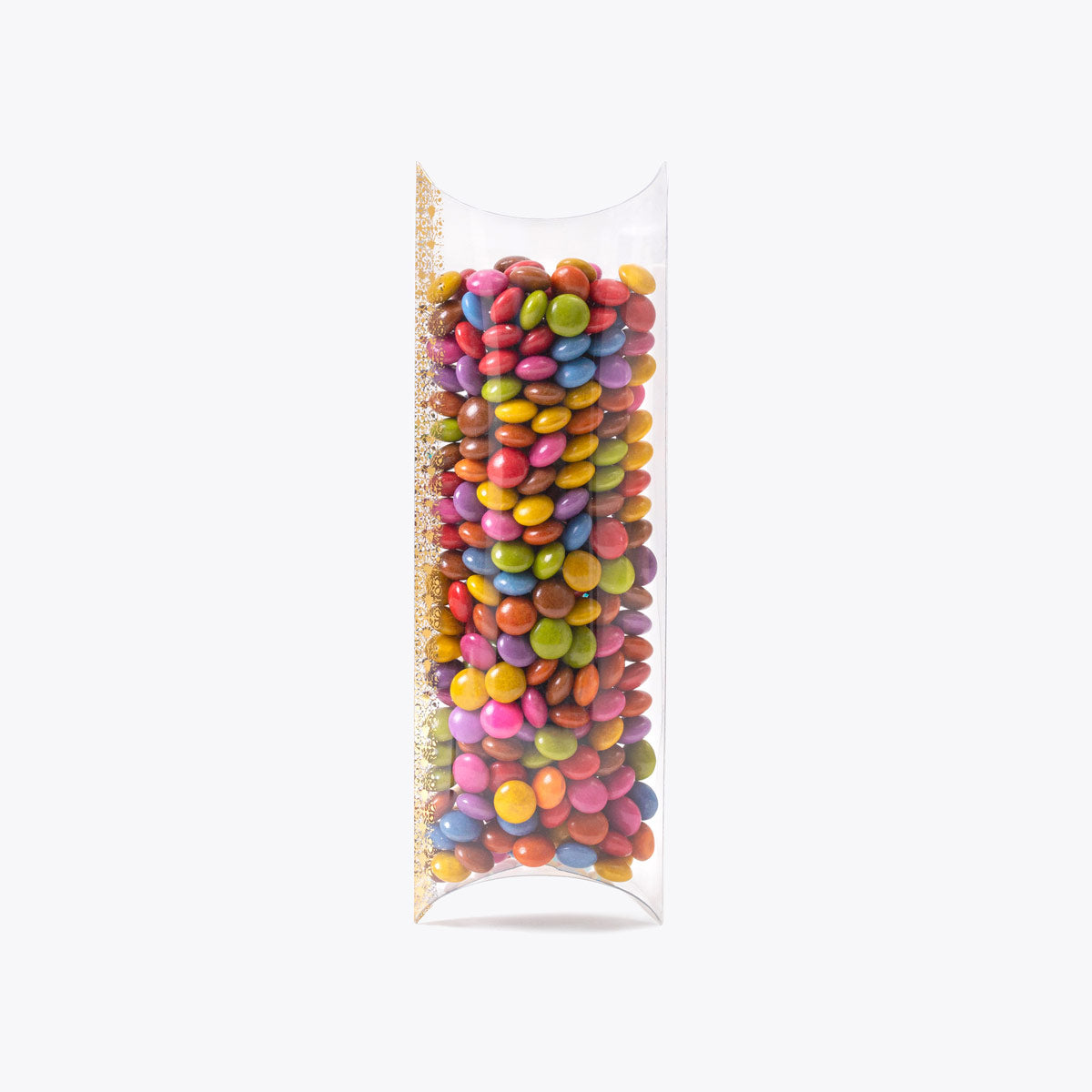 Presentación de Grajeas colores funda 100g, en formato a granel.