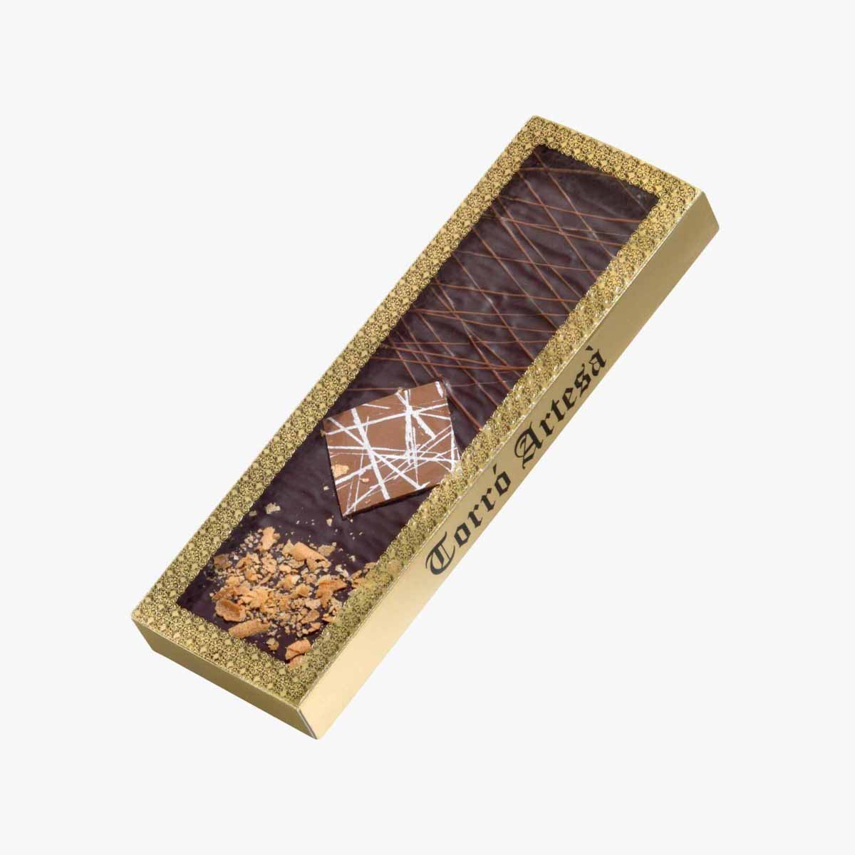 Turron cubano negro 300g, presentación a granel.