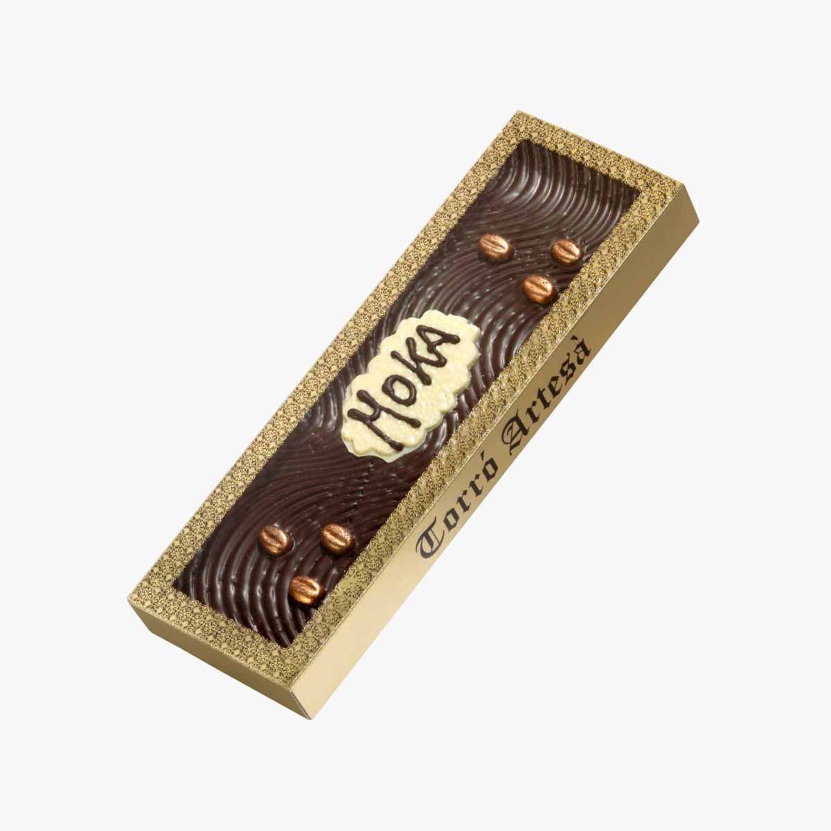 Turron cafe moka 300g en formato a granel.