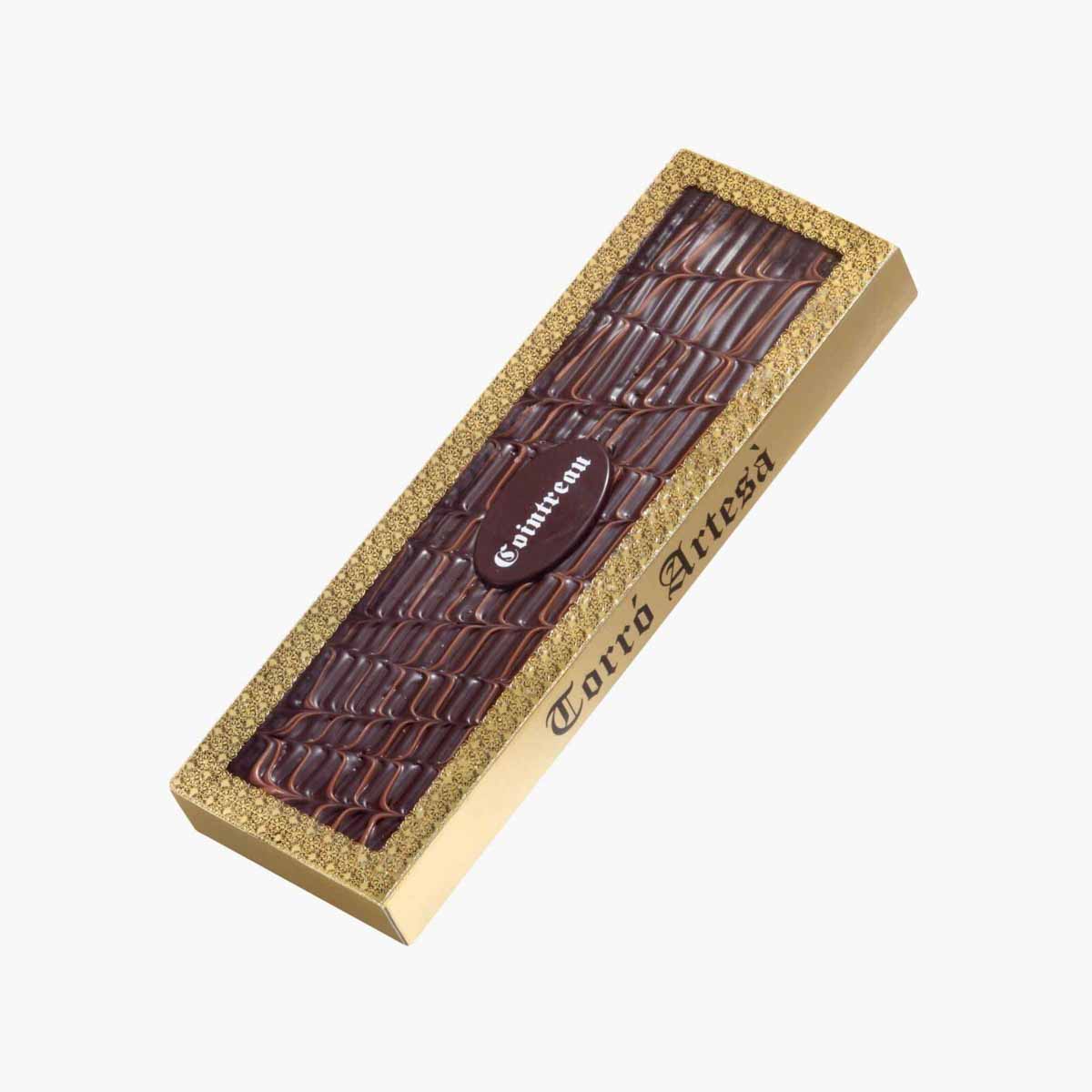 Turron trufa cointreau 300g en formato a granel.