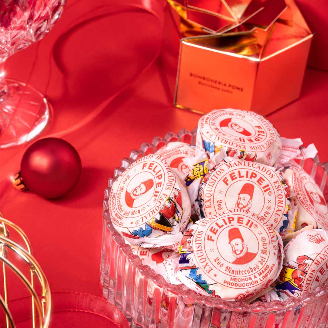 Mantecados bolsa 6uds, presentación a granel.