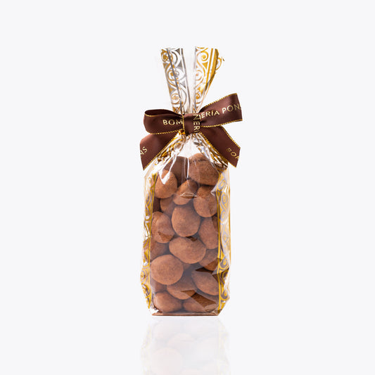 Producto a granel: Almendras al cacao sin azucar bolsa 250g.