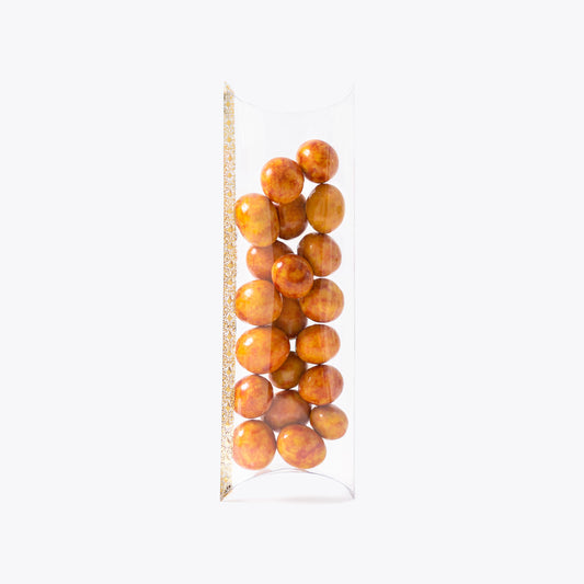 Kikos y chocolate funda 100g, presentación a granel.