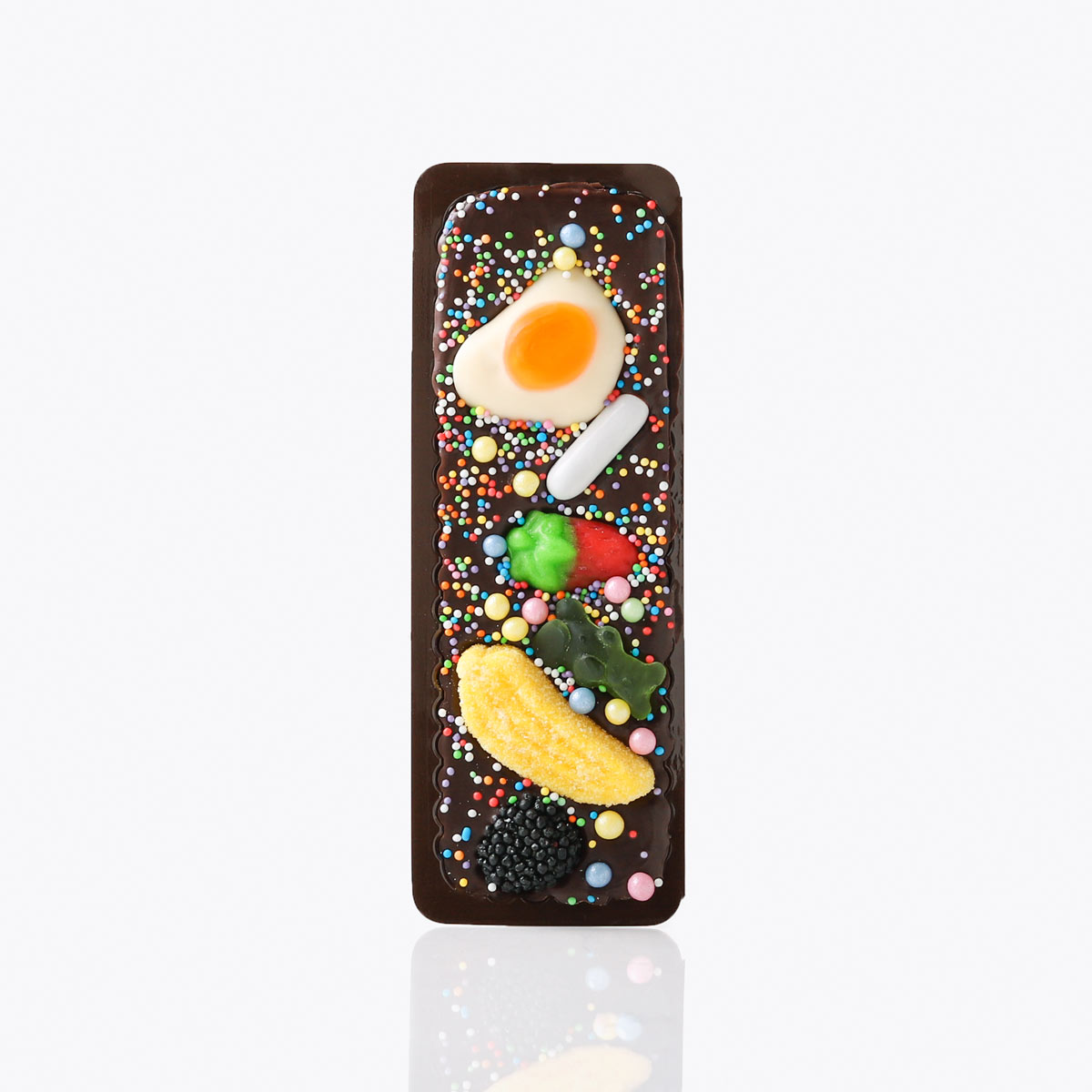 Producto a granel: Chuches negro 40g chocolatina.