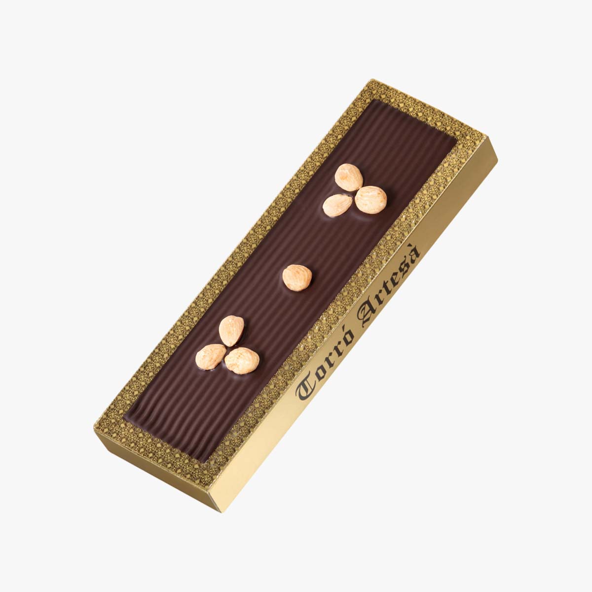 Turron praline de almendra sin azucar 300g, disponible en presentación a granel.