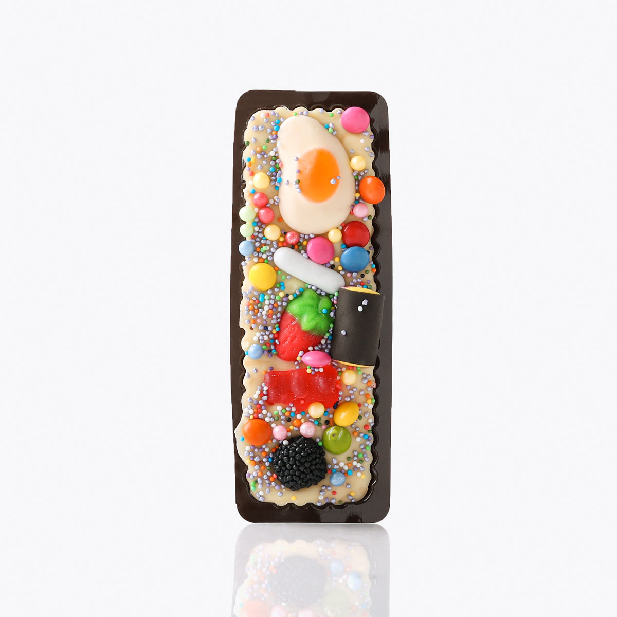 Chuches blanco chocolatina 40g en formato a granel.