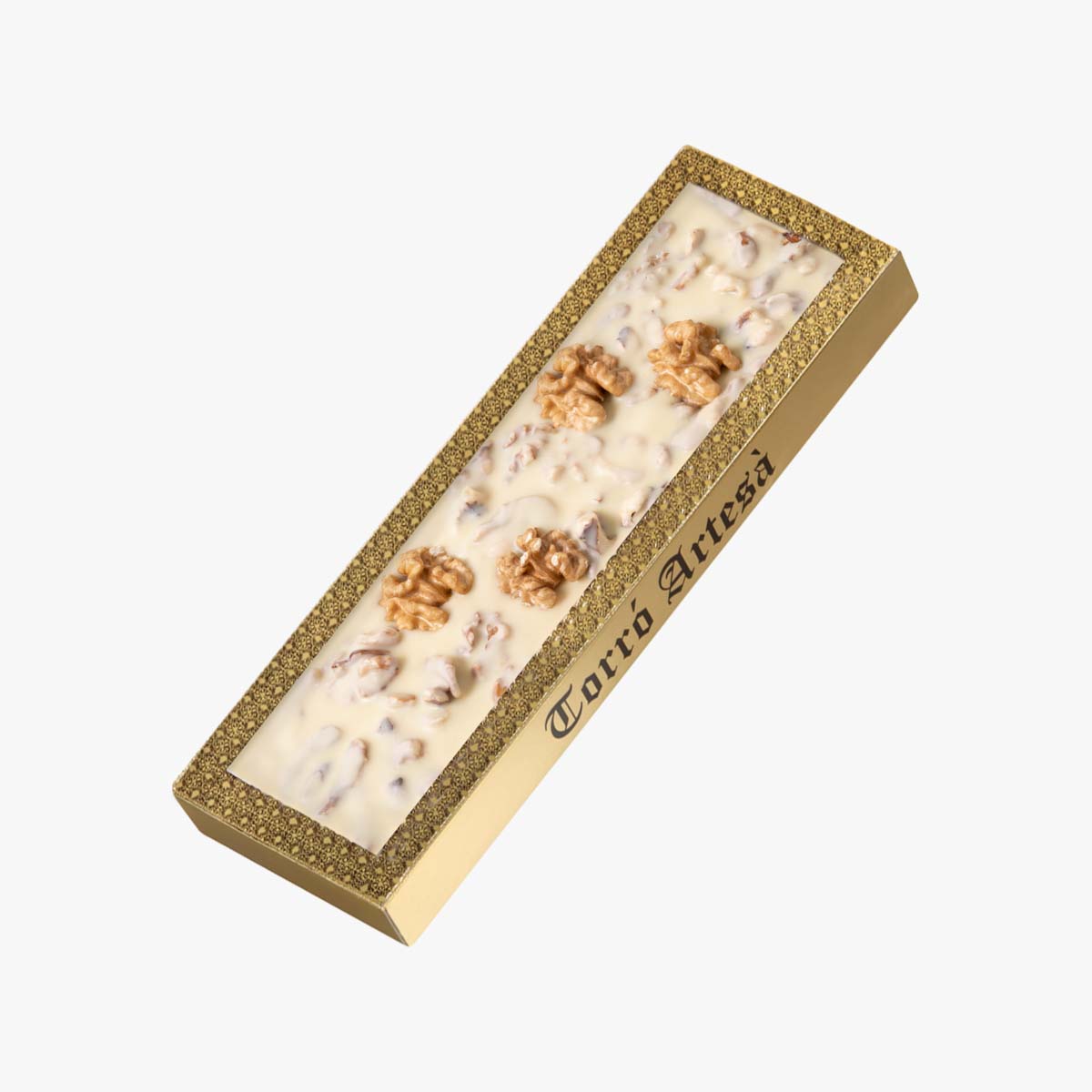 Producto a granel: Turron choco nuez blanco 300g.