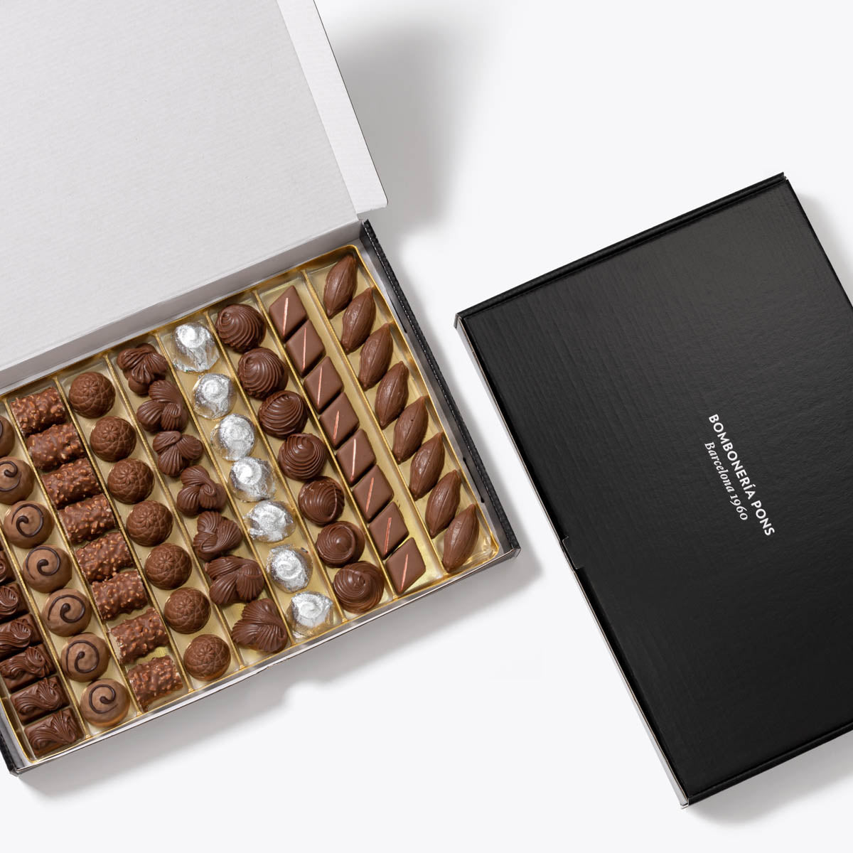 Surtido leche bombon granel 720g en formato a granel.