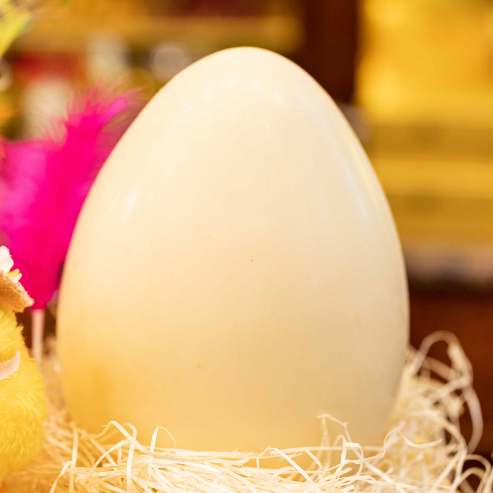 Huevo liso blanco n1 en formato a granel.