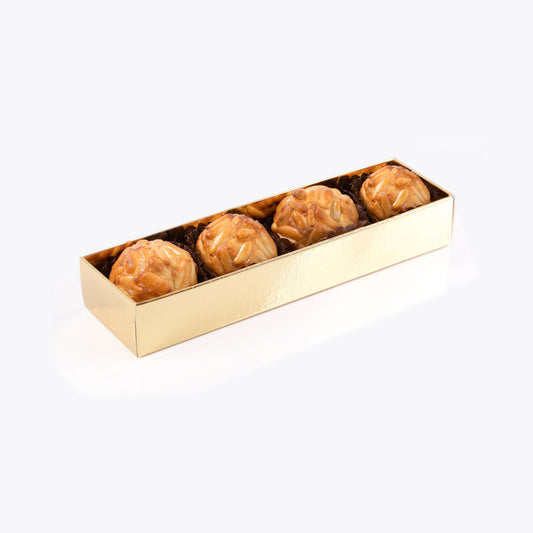 Producto a granel: Panellets de pinones caja 4 uds.