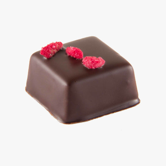 Trufa frambuesa bombon granel 700g en formato a granel.