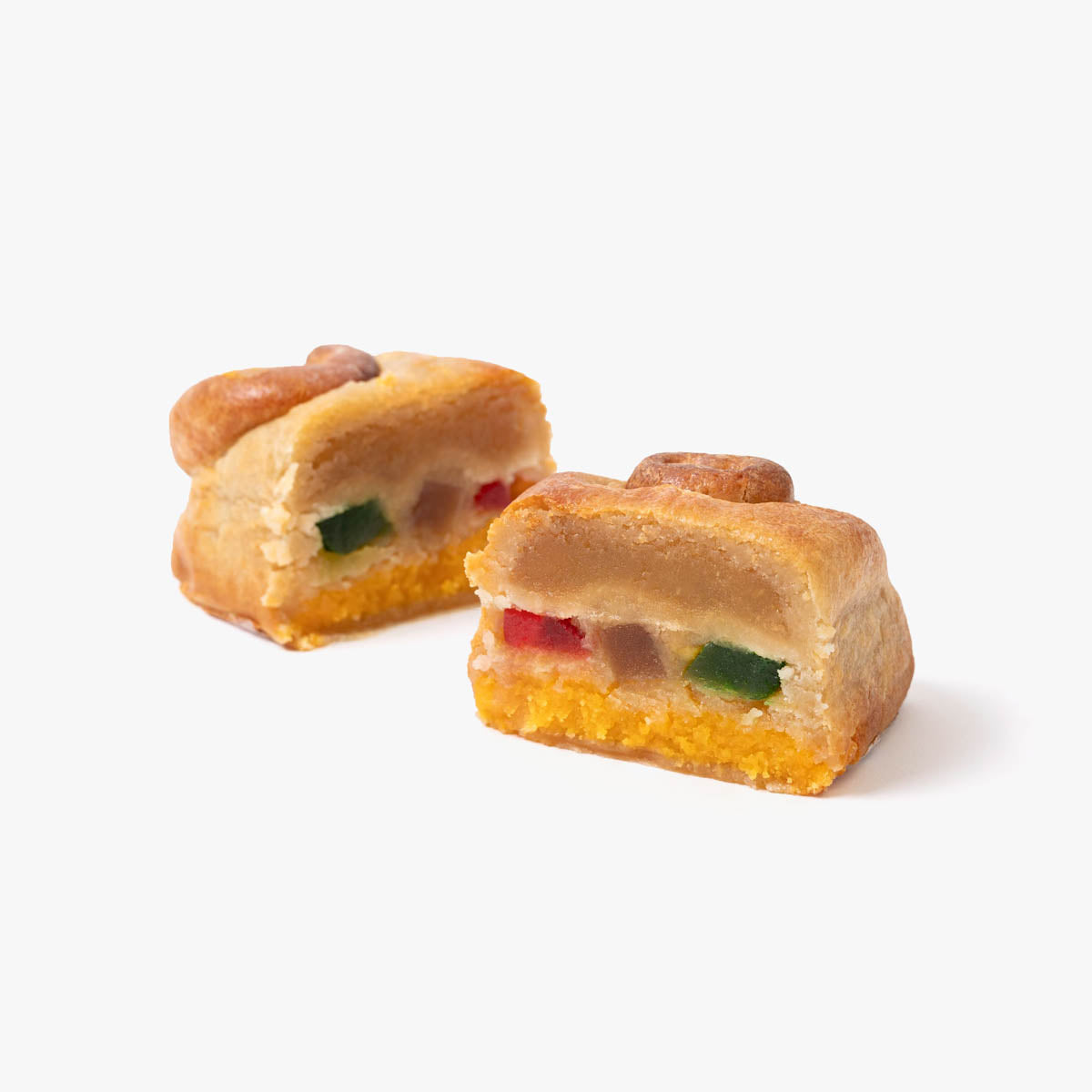 Cerdito de fruta y mazapan 500g en formato a granel.