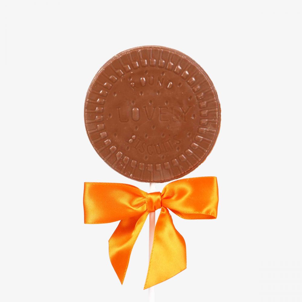 Producto a granel: Piruleta galleta.