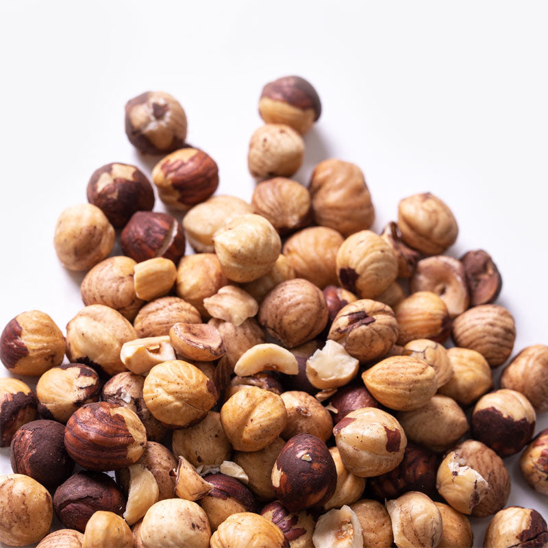 Presentación de Avellana negreta tostada 150g, en formato a granel.