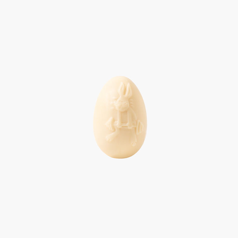 Huevo conejo blanco, presentación a granel.