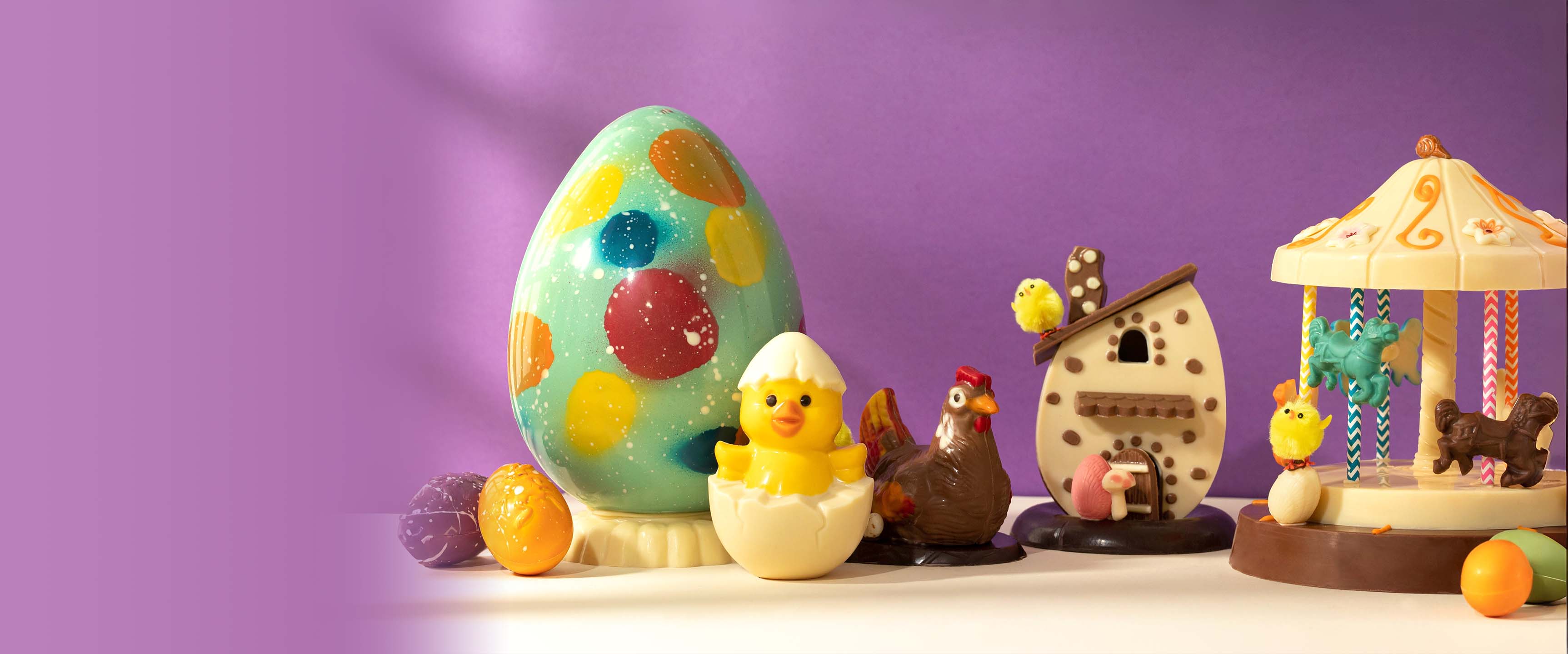 Monas y huevos de Pascua para envio