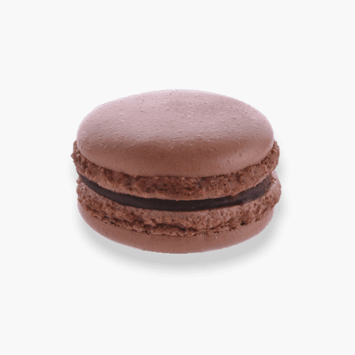 Producto a granel: Macaron chocolate negro.