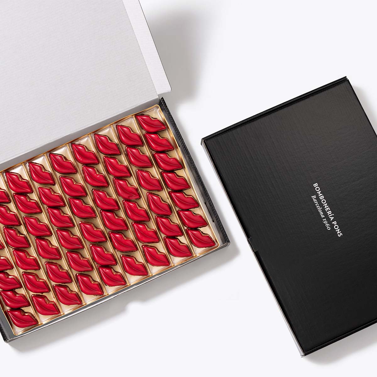 Bombón Labios Rojos - San Valentin 680g