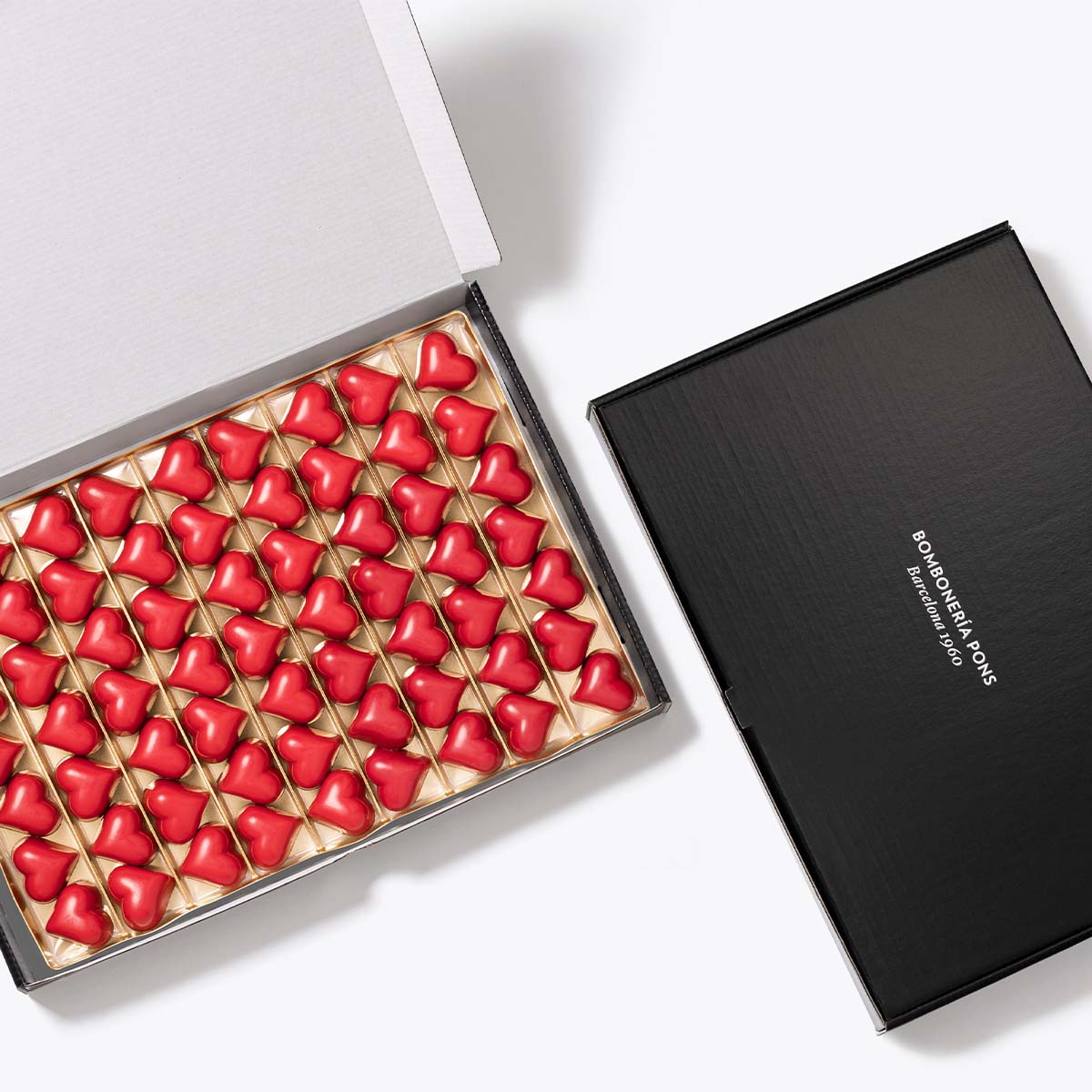 Bombón Corazón Rojo - San Valentin 820g