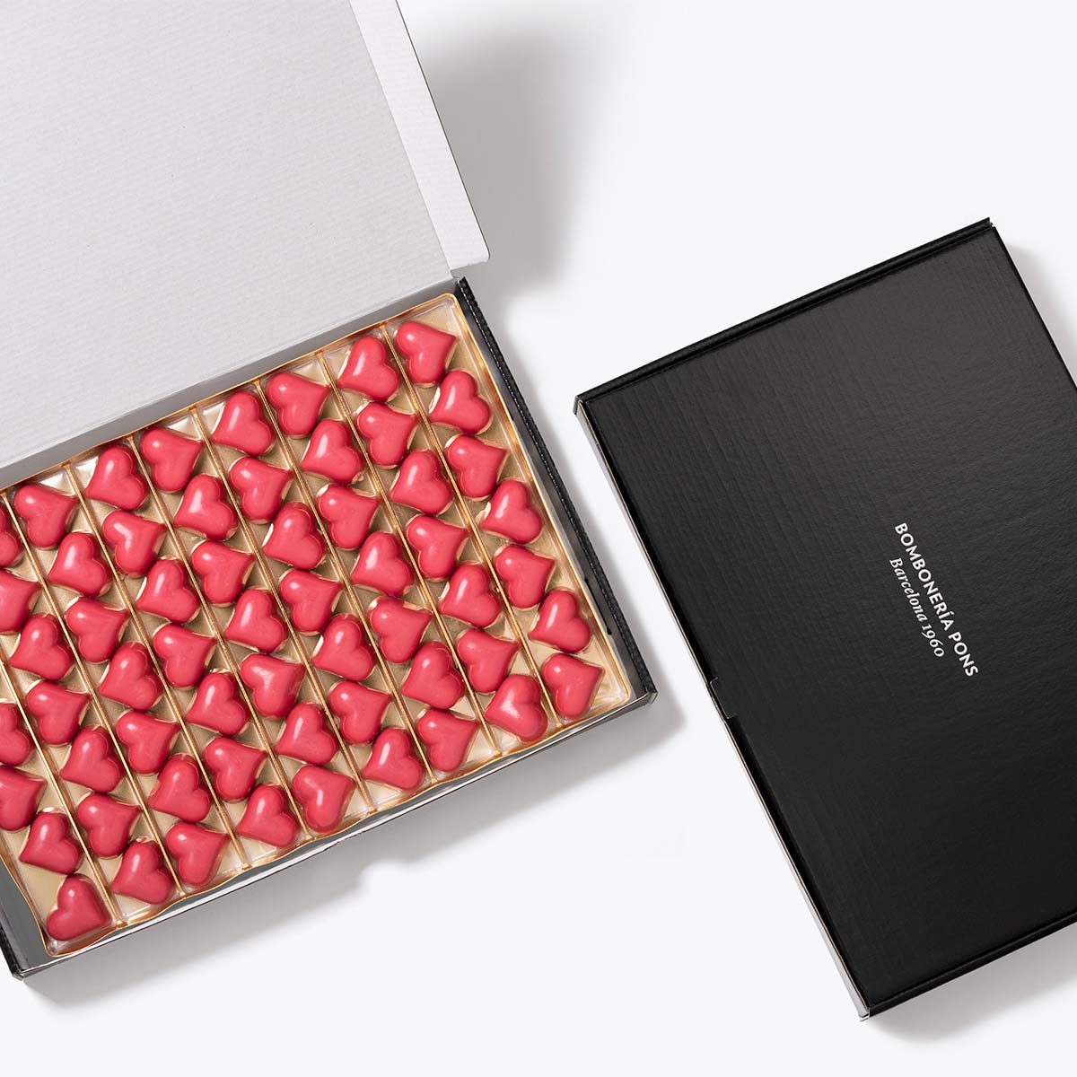 Bombón Corazón Rosa - San Valentin 820g