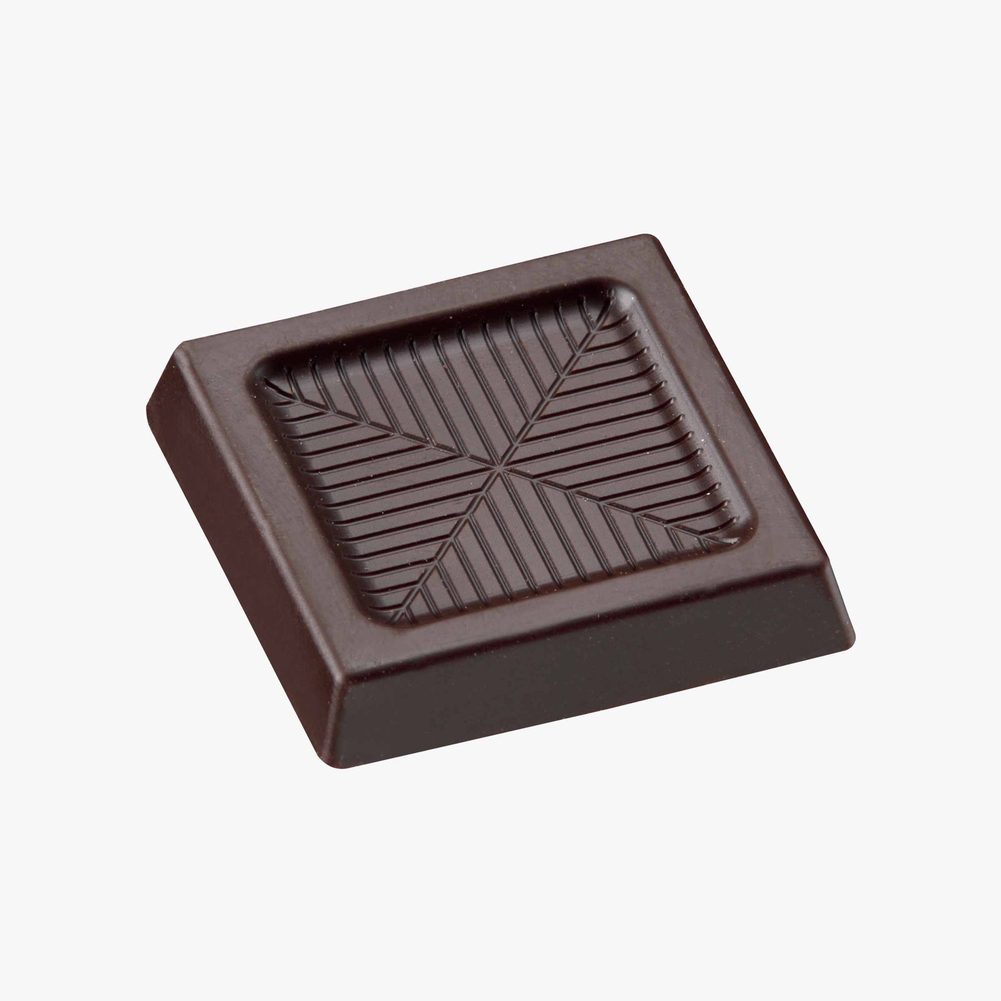 Presentación de Chocolatina 5g sin azucar granel 860g, en formato a granel.