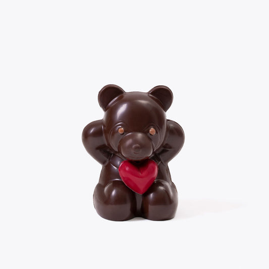 Oso mini San Valentín - Chocolate Negro 110g